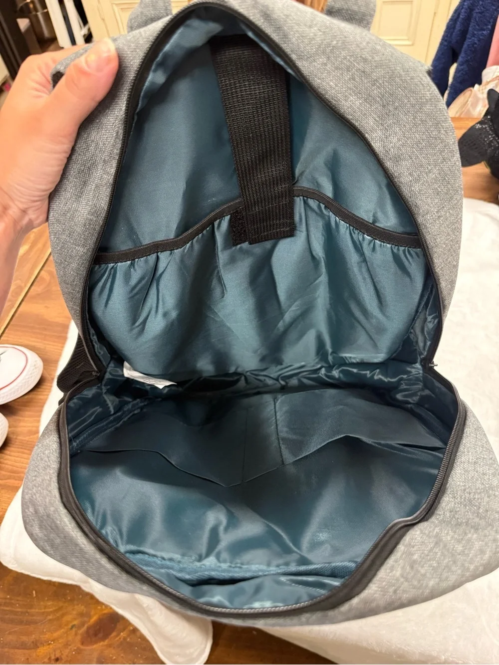 Lenovo Gray Laptop Backpack